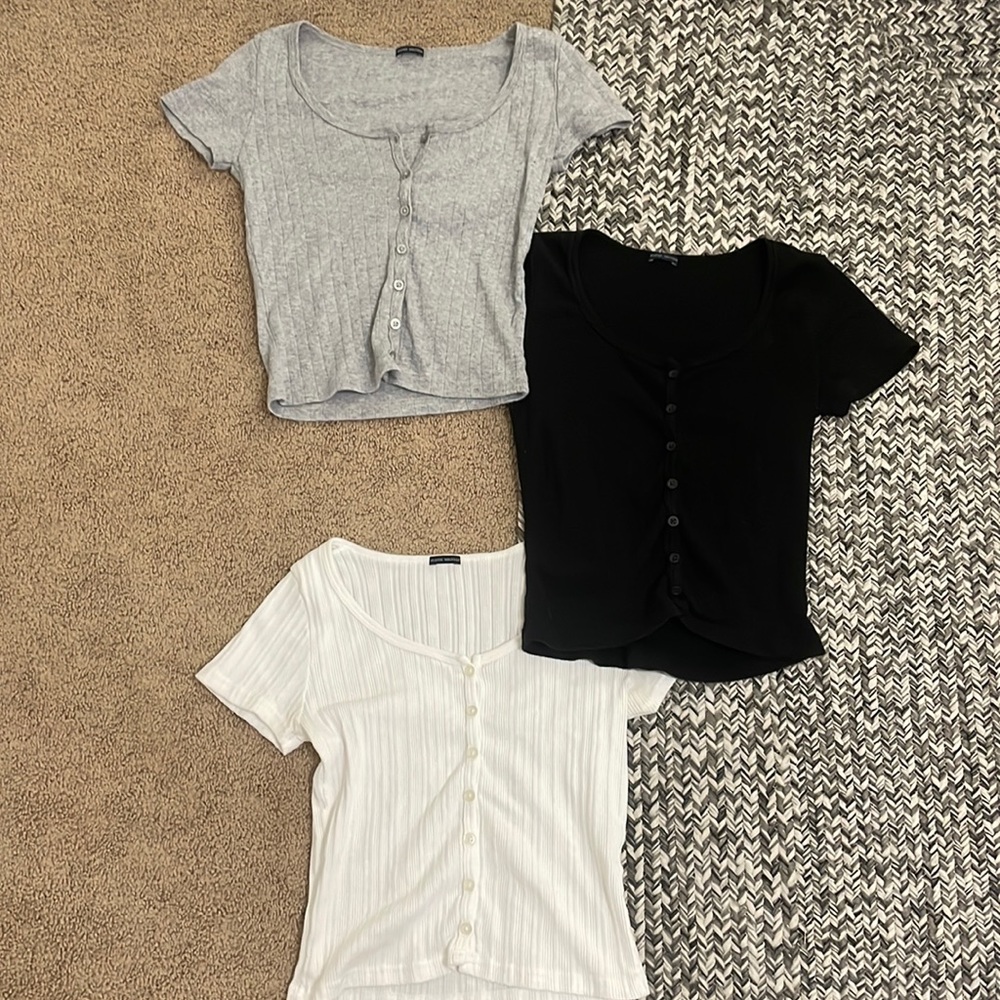 Brandy Melville set of crop tops